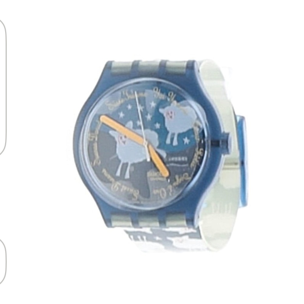 Swatch Black Sheep Too RARE Vintage (?) Gent Watch SUDN101 Swiss Wristwatch NEW